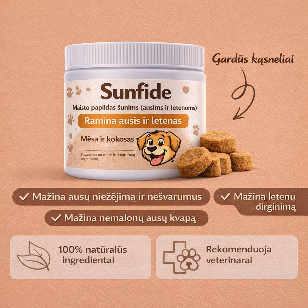 Sunfide - Papildas nuo niežėjimo