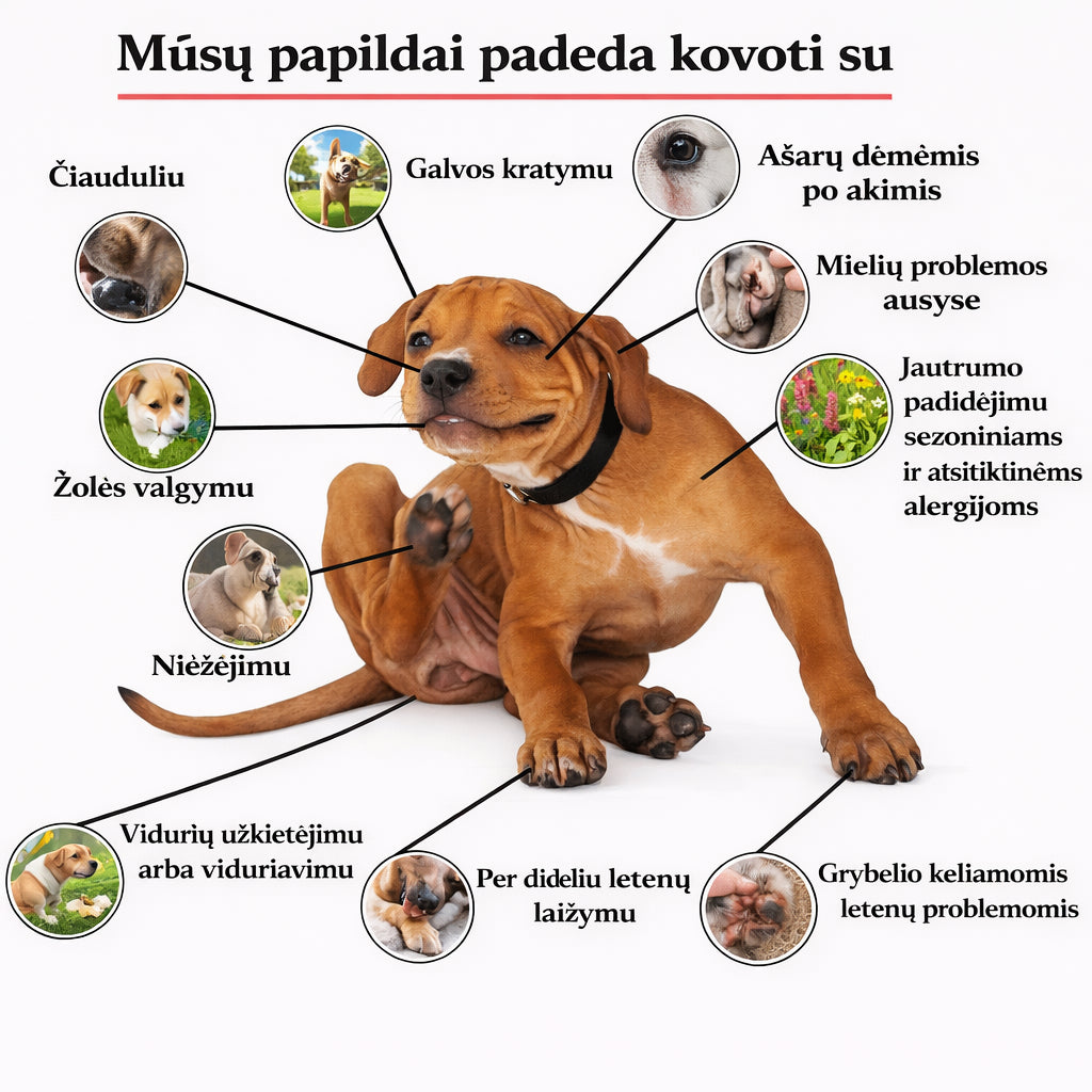 Sunfide - Papildas nuo niežėjimo