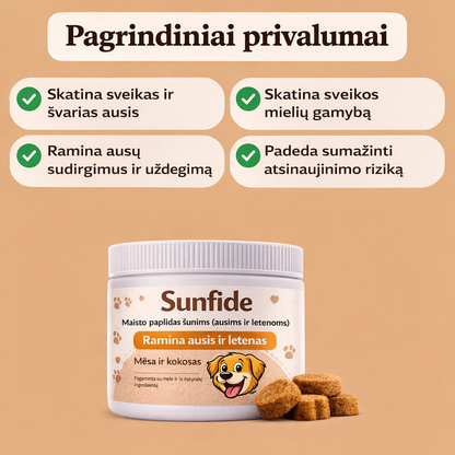 Sunfide - Papildas nuo niežėjimo