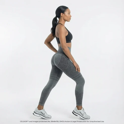 High Waisted And Hip Lifting Yoga Elastic Quick Drying Tight Pants
